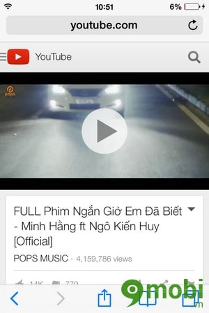 chay video youtube duoi Background tren iPhone