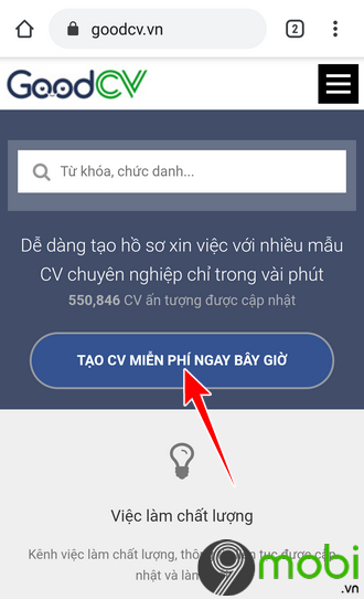 cach tao cv xin viec