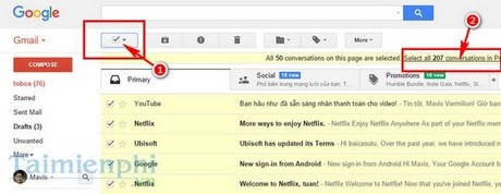 Mẹo quản lý hộp thư Inbox trong Gmail bạn nên biết