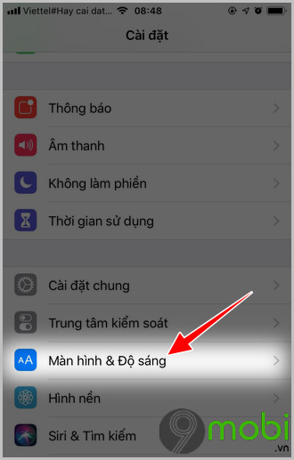 cach dieu chinh co chu tren iphone cho to nho