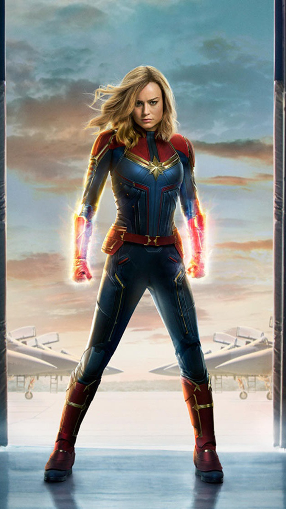 Tải hình nền Captain Marvel mang lại Smartphone iPhone, Android
