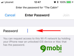 chia se mat khau wifi tren iphone ipad ios 11 share password wifi 2