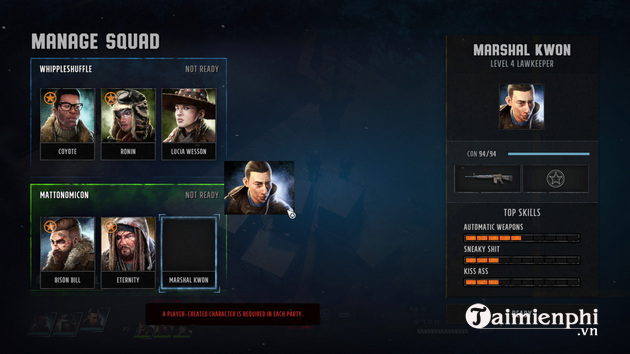 kham pha che do co op cua wasteland 3