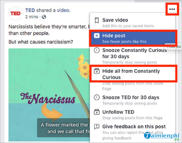 Khôi phục bài đăng đã xóa trên Facebook Fanpage dễ dàng trên điện thoại, máy tính 27 cach an bai viet tren fanpage facebook