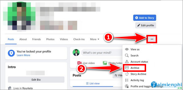 Khôi phục bài đăng đã xóa trên Facebook Fanpage dễ dàng trên điện thoại, máy tính 28 thu thuat an bai viet tren fanpage nhanh chong