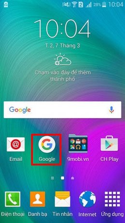 Kích hoạt và sử dụng Google Now trên Galaxy S6, S6 EDGE