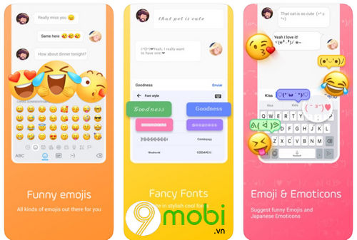 Top Bàn Phím Emoji Đẹp Cho Điện Thoại Android, Iphone