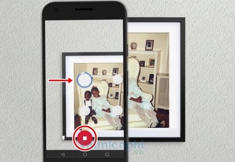 Scan ảnh trên điện thoại bằng Google PhotoScan