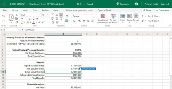 Làm quen với Excel 2016 và 2019 (Phần 2)