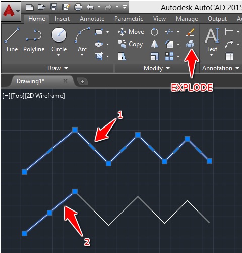 Bài 4 - Lệnh Vẽ Line, Pline, Mline trong Autocad