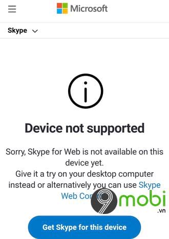link dang nhap skype web tren dien thoai 2