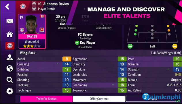 link tai football manager 2022 mobile 2