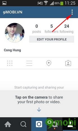 luu anh chat luong cao tren Instagram