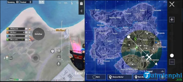 cach choi che do core circle trong pubg mobile