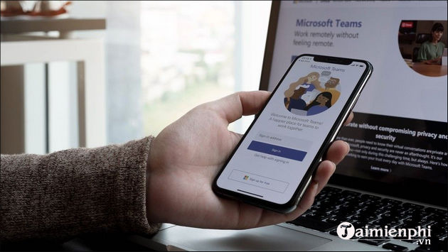 microsoft teams cho android ios se som ho tro dich tin nhan