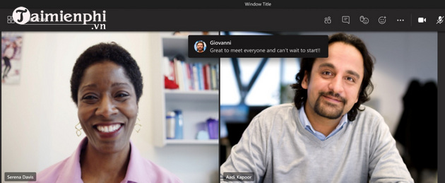 microsoft teams tren win 10 va macos se them bong bong chat va che do xem video moi