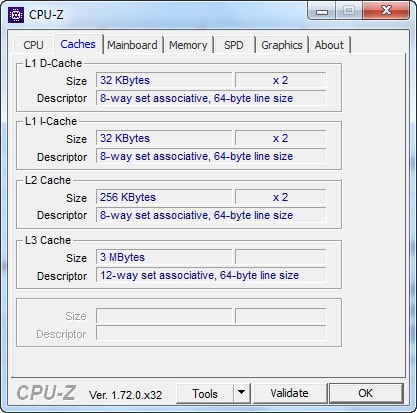 Kiểm tra cpu với CPU Z kiem tra cpu voi cpu z