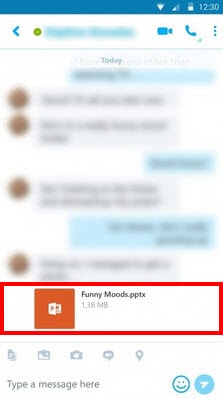 mo file excel truc tiep tren skype