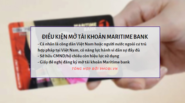 Mở tài khoản Maritime, Ngân hàng TMCP Hàng Hải Việt Nam