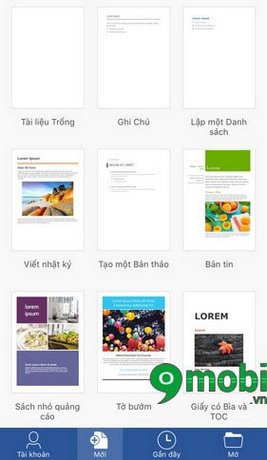 soan thao van ban tren android