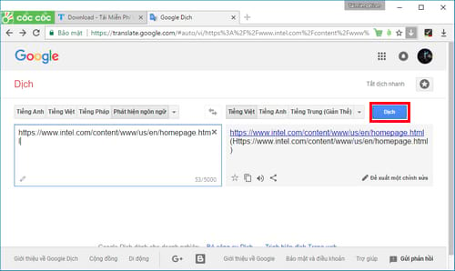 dich trang web sang tieng viet chrome firefox