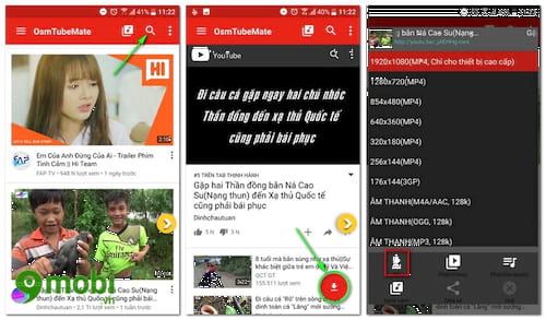 cach tai video tren youtube ve dien thoai 2