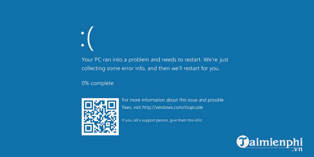 phat hien duong dan link gay loi man hinh xanh tren windows 10