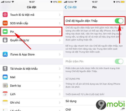 pin iPhone mau vang la sao