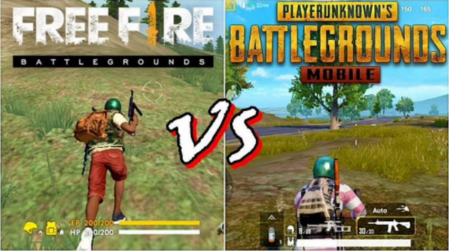 pubg mobile vs free fire game nao choi muot tren android cap thap 2