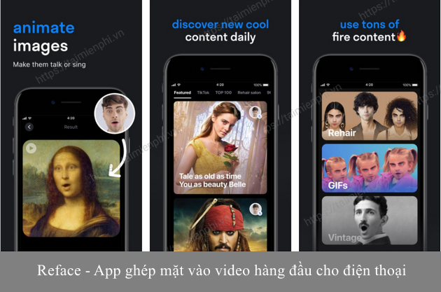 Top 5 App ghép mặt vào video miễn phí