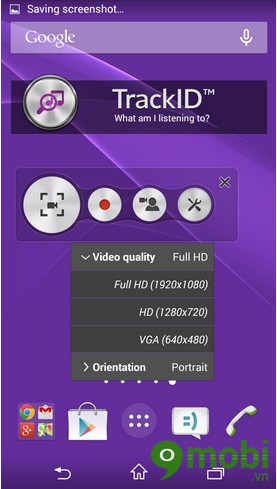 Cách quay phim màn hình Sony Xperia Z3 và Z3 Compact không dùng phần mềm