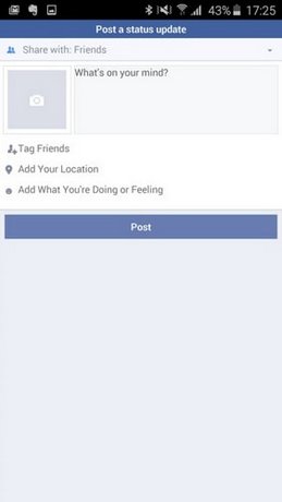 login facebook lite tren android