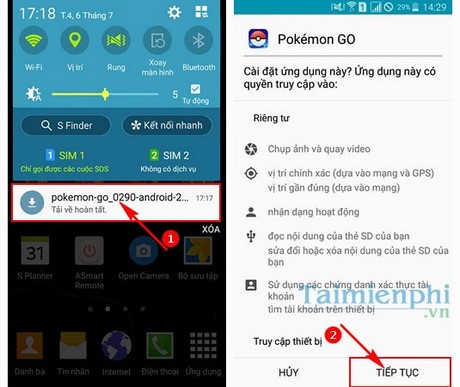 Chơi Pokemon Go trên điện thoại, game huấn luyện Pokemon thực tế ảo trên iPhone, Android