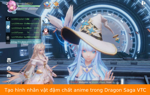 review dragon saga vtc game nhap vai san rong