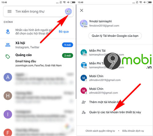 Cách Đăng Xuất Gmail Trên Điện Thoại, Thoát Tài Khoản Gmail, Logout Gm