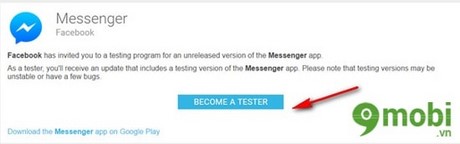 kich hoat sms cua facebok messenger tren android