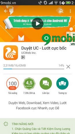 UC Browser - Tải và cài đặt trên điện thoại Android