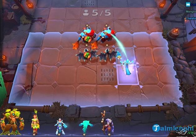 So sánh game Dota Underlords và Auto Chess Mobile