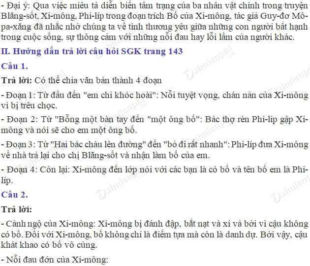 Song Bai Bo do Xi Mong Trang 140 dang ngu tap 9 tap 2 lop 9 2