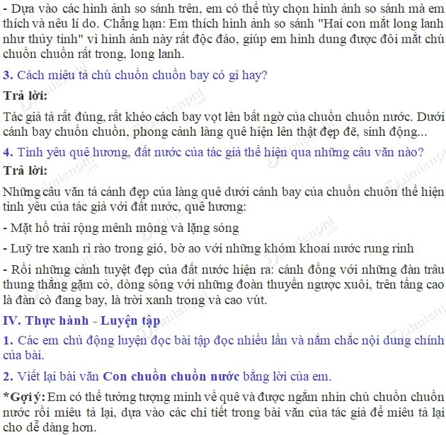 Tiếng Việt lớp 4 trang 126