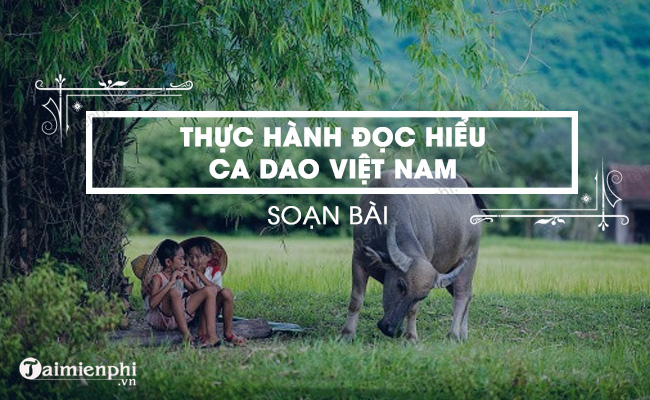 Thuc hanh doc hieu ca dao Viet Nam