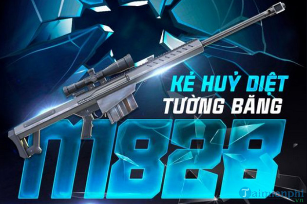 Súng M82B Free Fire, vũ khí mạnh nhất trong game ?