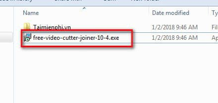 Cách cài đặt Free Video Cutter Joiner