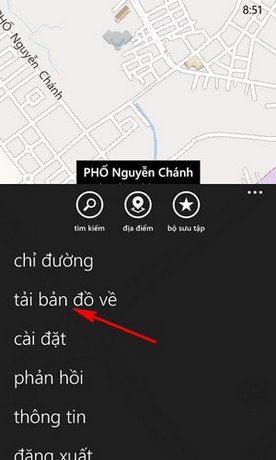 cach dung Here Maps offline