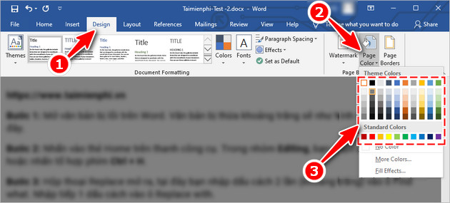 Hướng dẫn 5 cách khác nhau để chèn ảnh nền vào trong file Word