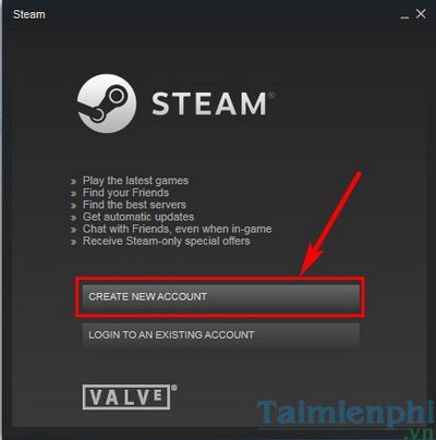 Đăng ký Steam, tạo tài khoản Steam trên máy tính