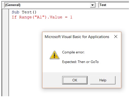 visual basic for excel 2016