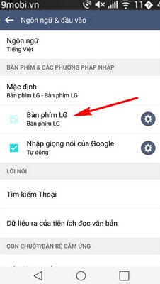 Tắt tiên đoán khi soạn tin nhắn trên LG G4