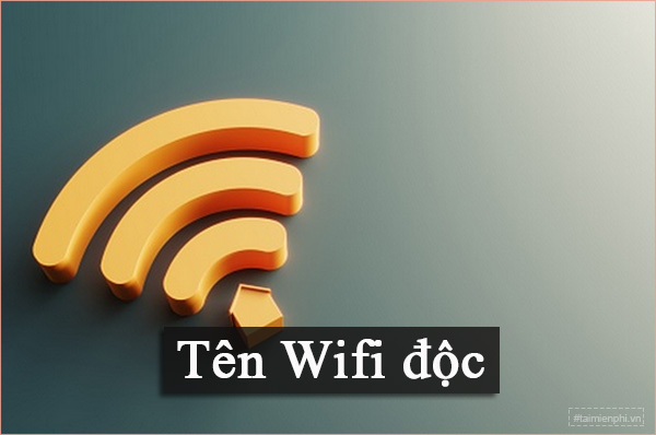 ten wifi từ chanh