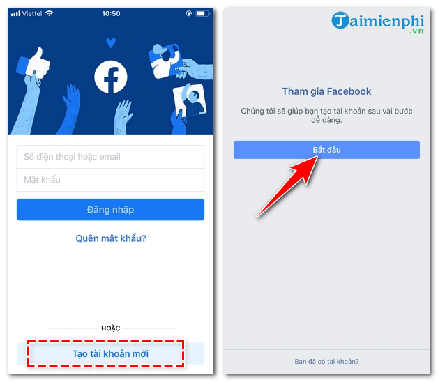 Cách Đăng Ký Facebook, Tạo Tài Khoản Facebook Trên Điện Thoại Iphone,